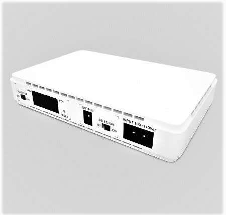 Mini UPS DC to DC with USB and PoE