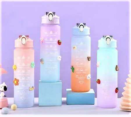 3 Piece Inspirational Water Bottles