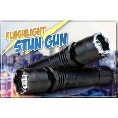 Police Flashlight with Stun Gun