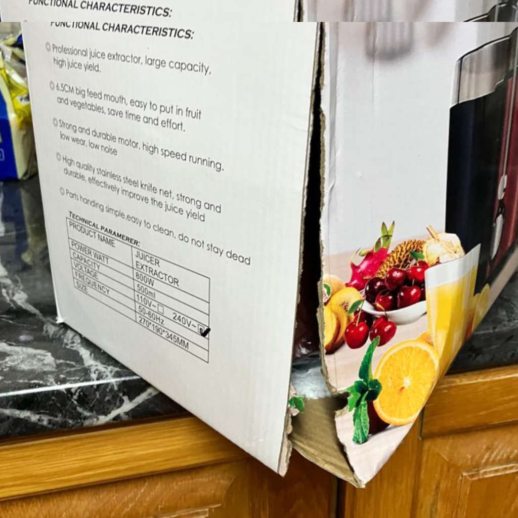 TRU-JUICE Multi functional household centrifugal juicer (Damaged Packaging)