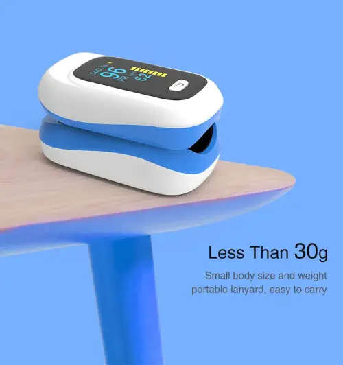 Mini OLED Finger-Clamp Pulse Oximeter Home Heathy Blood Oxygen Saturation Monitor.