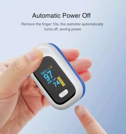 Mini OLED Finger-Clamp Pulse Oximeter Home Heathy Blood Oxygen Saturation Monitor.