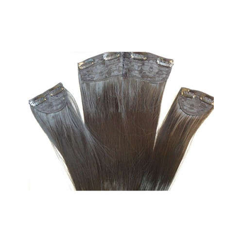 60cm Straight Synthetic 3pc XXL clip in hair extensions