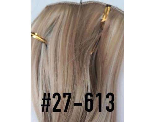 high quality syntheit mix 60cm clip in hair extentions, curl and straighten