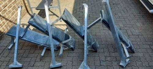 Gym  Workout bench with rack (1 Left)