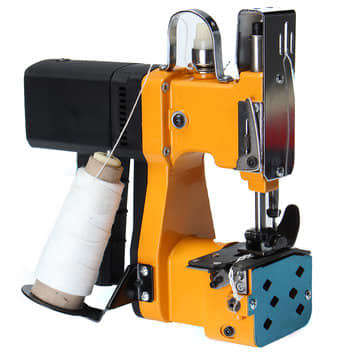 220V Portable Electric Sewing Machine Seal Ring Machines Industrial Cloth Tools YELLOW)