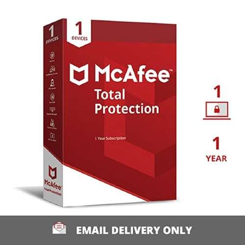 McAfee Total Protection 2021- 1 year 1 devices) McAfee McAfee McAfee McAfee McAfee McAfee McAfee
