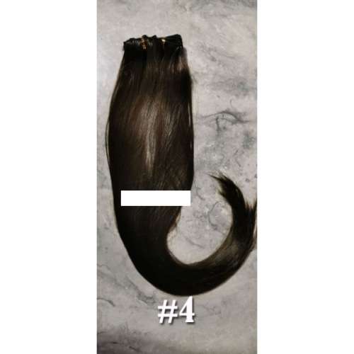 55-60cm clip in hair extensions 10pc set- wavy, Synthetic hair (PART 01)