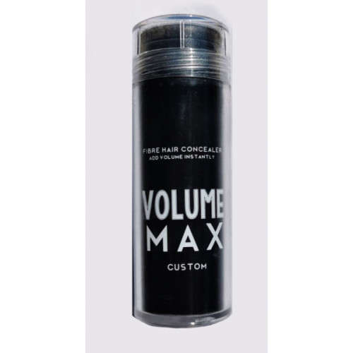 Matt black Volume max Hair building fibre 27g bottle