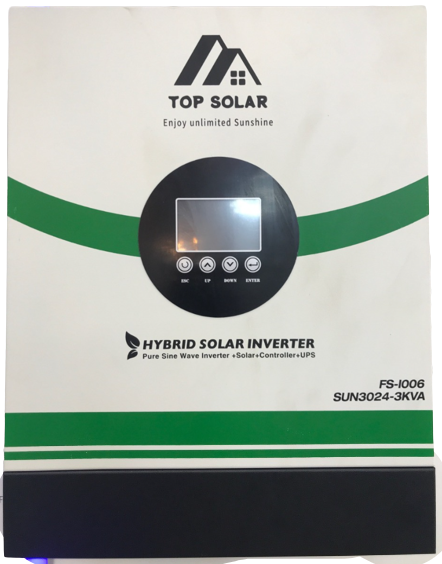 Hybrid Inverter 24V 3KVa / 3000 W MPT Top Solar Inverter hybrid inverter (SPECIAL)