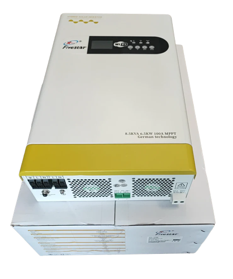 Hybrid Inverter 48V 8.5 KVA / 6500W 100A MPT Fivestar Inverter Hybrid Inverter+ Wifi Dongle