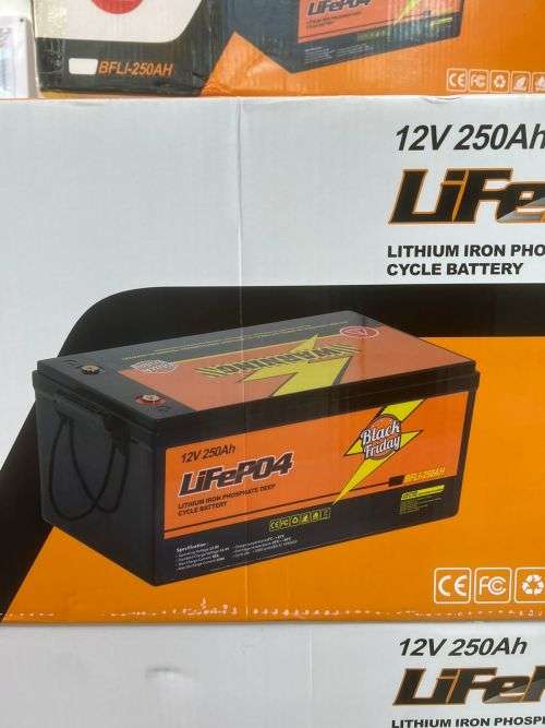12V 250AH Lithium Iron Deep Cycle Battery