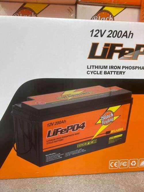 12V 200AH Lithium Ion Deep Cycle Battery