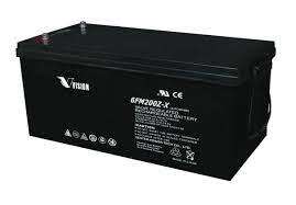 12V Battery Vision 200Ah 12V Deep Cycle AGM Battery 12V Z Series (6FM200Z-X)) 200AH Battery