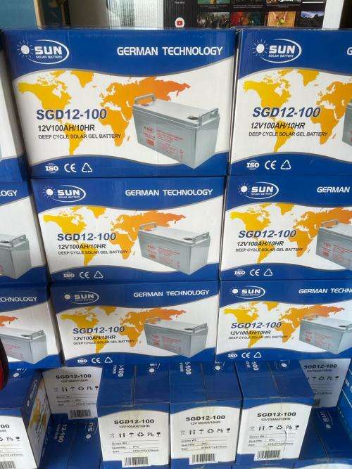 Gel Battery 12V 100AH Deep cycle Gel Battery Sun Solar Battery