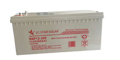 Gel Battery 200 Ah 12v LC-STAR German Technology