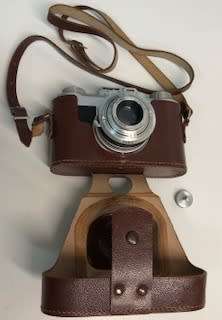 Bayreuth Steiner Panta Vintage Collectible Camera, With Pouch