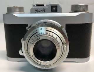 Bayreuth Steiner Panta Vintage Collectible Camera, With Pouch