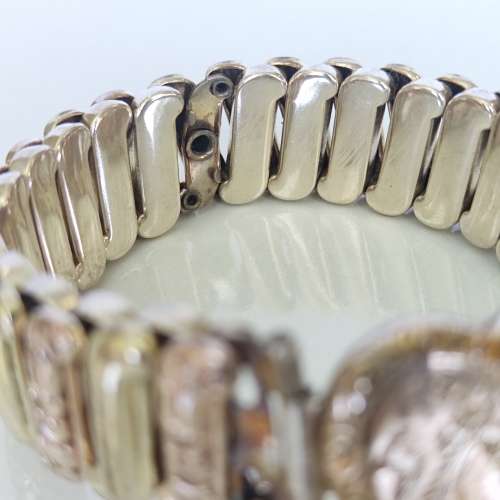 Vintage Gold Plated Sweetheart Bracelet