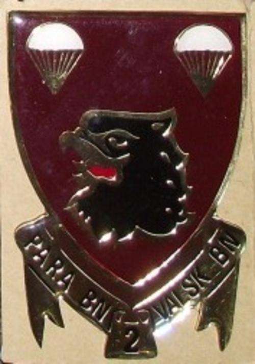 SADF 2 PARA PLAQUE