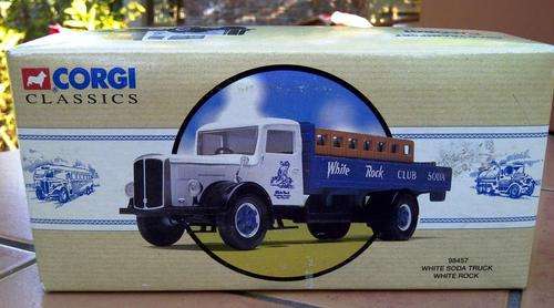 CORGI CLASSICS WHITE ROCK SODA TRUCK