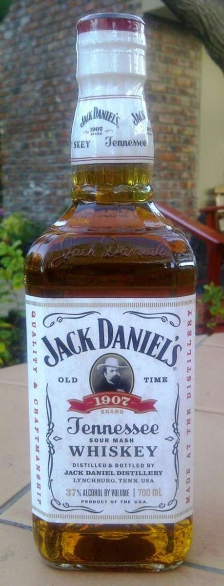 NEW JACK DANIELS 1907 LEM WHITE LABEL (VERY RARE)