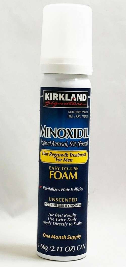 kirkland minoxidil foam month supply
