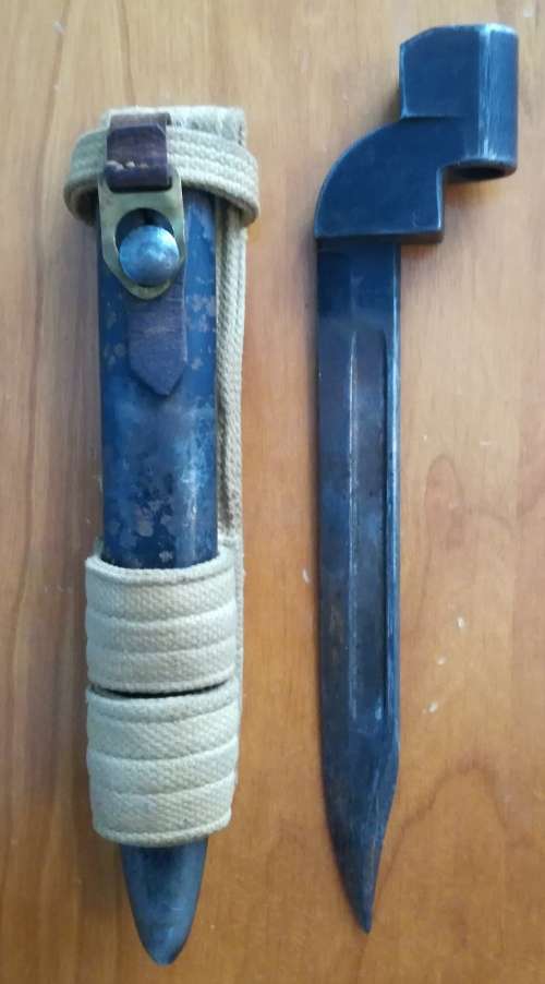 Military war bayonet.