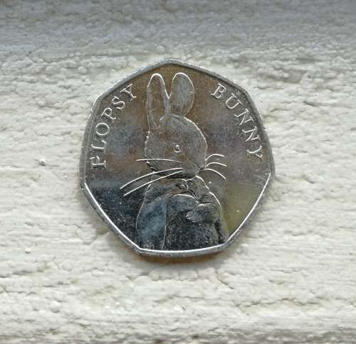 British 2018 Flopsy Bunny 50 pence.