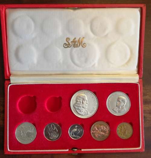 1968 South Africa short proof set.