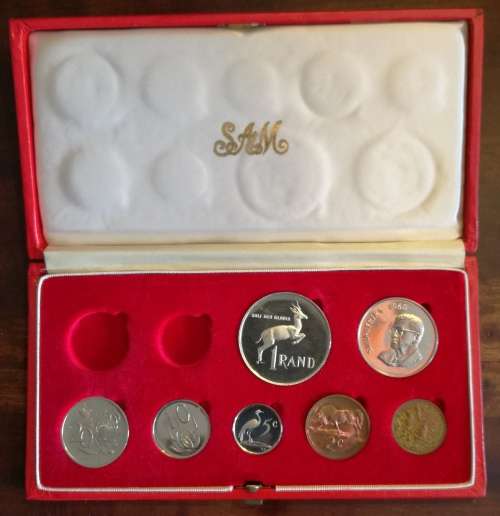 1968 South Africa short proof set.