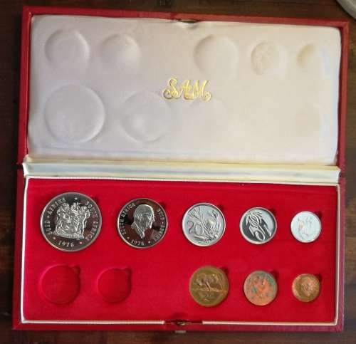1967 South Africa short proof set