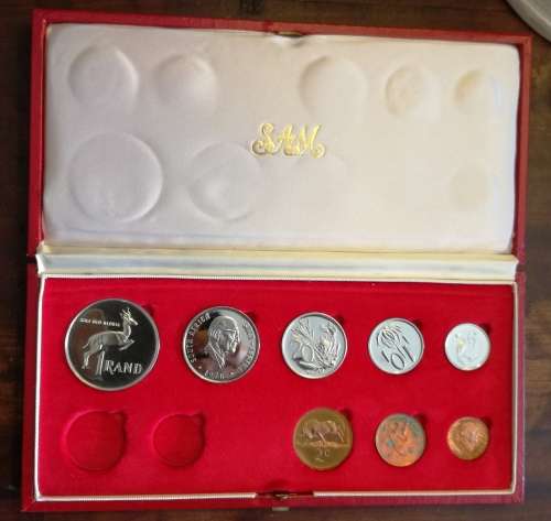 1967 South Africa short proof set