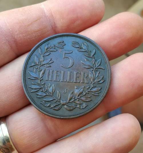Deutsch Ostafrika UNC A-UNC 1912 J 1 Heller. Nice coin!!