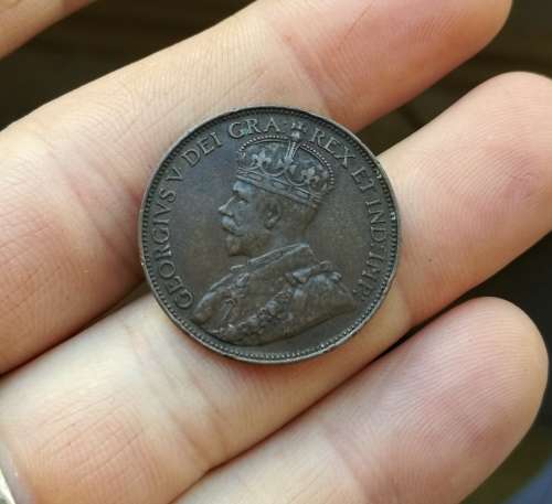 Canada 1920 One Cent. Good condition.