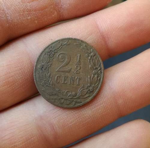Nederlands 1904 2 1/2 Cent.