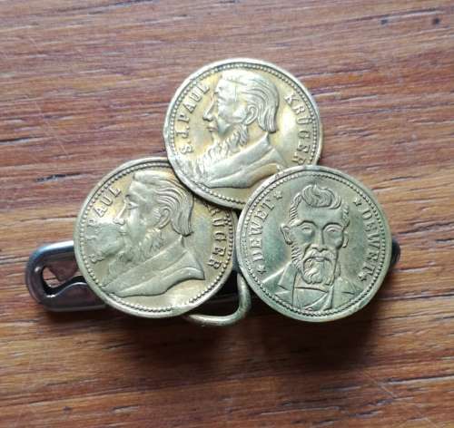 Paul Kruger And DE Wet brooch.