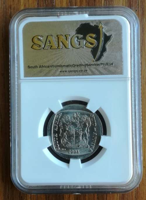 South Africa Mandela 1994 Inauguration MS63 R5