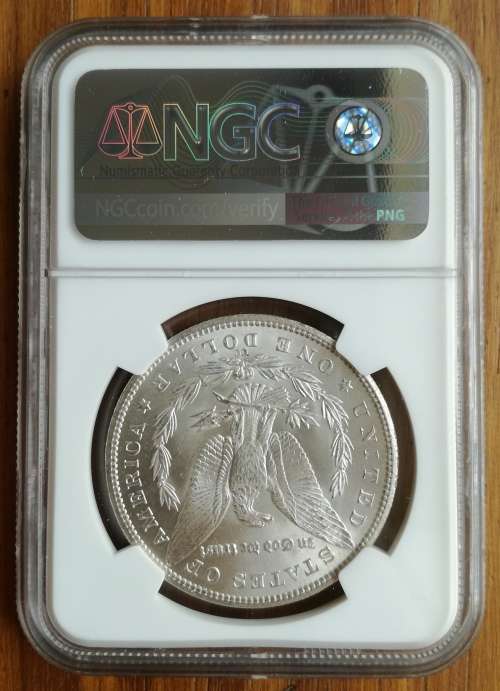 America 1883 CC NGC MS64 Silver Morgan Dollar. Rare mint mark.