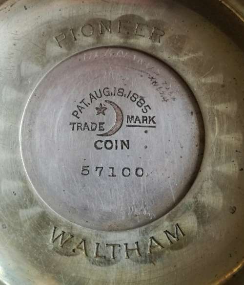 Elgin USA 1885 Pioneer Pocket watch.