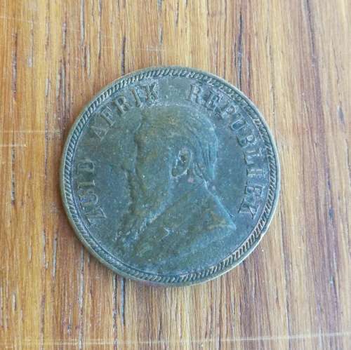 ZAR Paul kruger 1892 Penny.