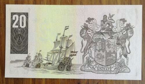 South Africa UNC Replacement de Kock R20 bank note.