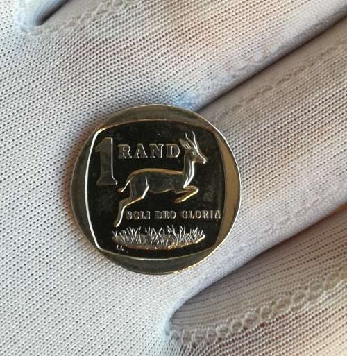 South Africa 1990 UNC de Klerk small one rand.