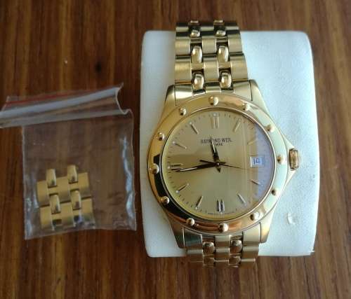 Raymond Weil Swiss Made Geneve Collection Tango Saphire Crystal Watch. New.