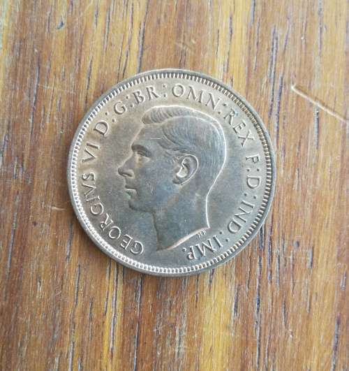 Great Britain King George IV UNC-AUNC 1937 Penny.