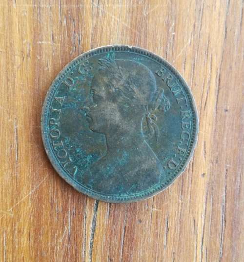 Great Britain Queen Victoria 1893 Penny.