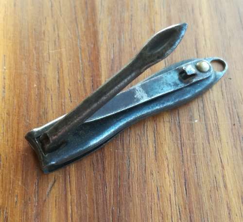 Early 1900 Antique Gem. JR Nail Clippers.