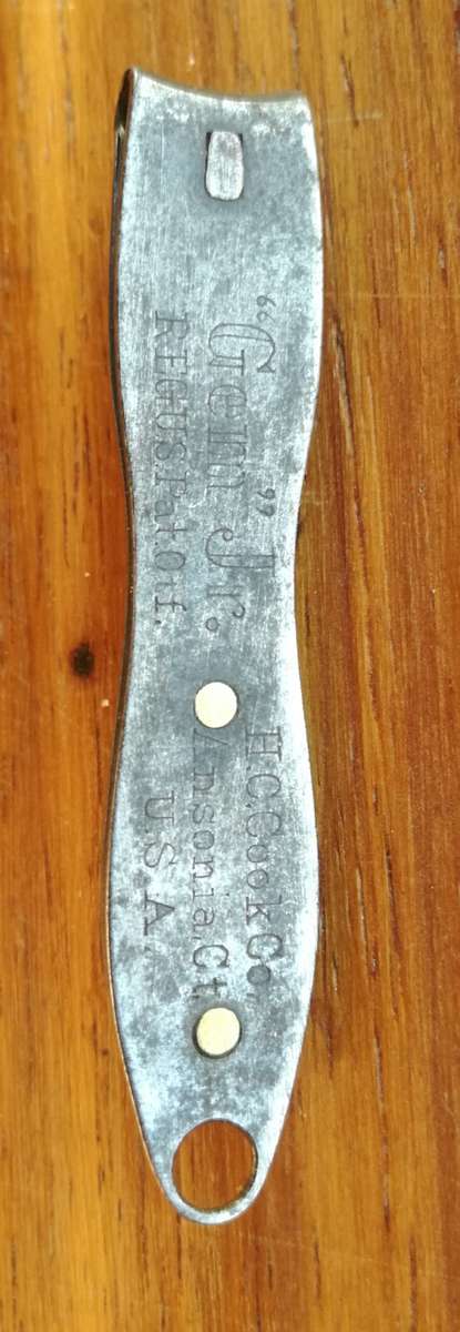 Early 1900 Antique Gem. JR Nail Clippers.