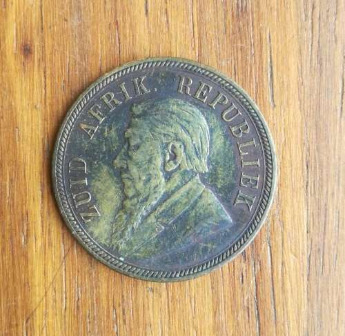 ZAR Paul Kruger 1894 Penny.