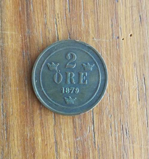 Sweden 1879 ( 2Ore )